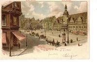 Ansichtskarte von Leipzig 1901